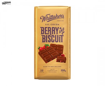 Whittaker's 惠特克 梅子松饼牛奶巧克力 200克(33%可可) Whittaker's 惠特克 梅子松饼牛奶巧克力 200克(33%可可)